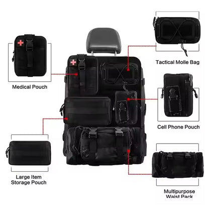 Tacticool Seat back cover organizer