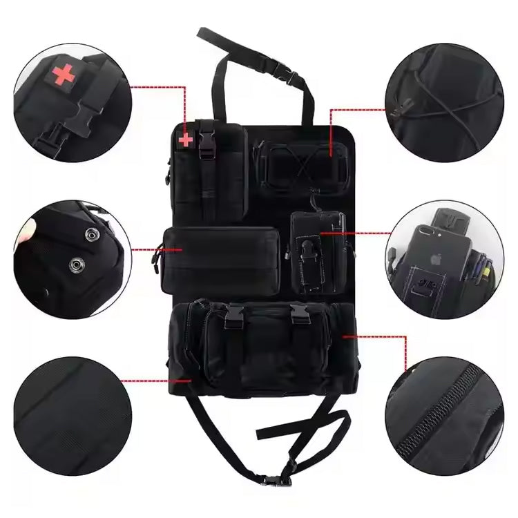 Tacticool Seat back cover organizer